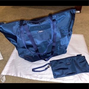 TUMI Travel Tote & Pouch